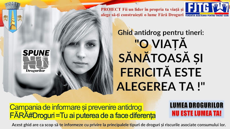 Campania de informare și prevenire Fără#Droguri