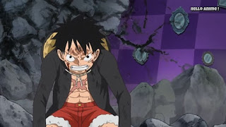 ワンピースアニメ WCI編 862話 ルフィVSカタクリ | ONE PIECE ホールケーキアイランド編