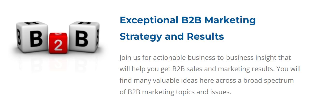 Great B2B Marketing