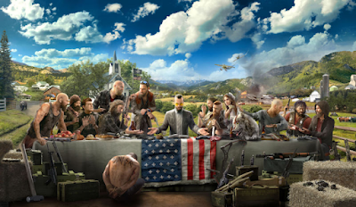 Far Cry 5's Last Supper Art
