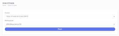 Order Trial IP Publik