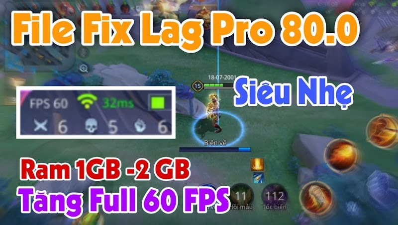 File Fix Lag Pro 80.0 - Tối Ưu FPS Cao Cho Máy Cấu Hình Yếu + Tăng Tốc Độ Vào Game Mùa 20