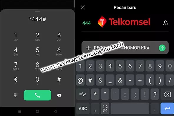 cara registrasi kartu telkomsel