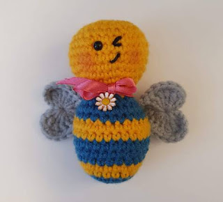 PATRON GRATIS ABEJA AMIGURUMI 50089 🐝