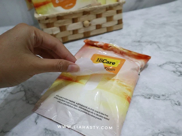 Rasa Segar dengan Tisu Pengelap Peluh dari Antah HiCare LEISUREBath