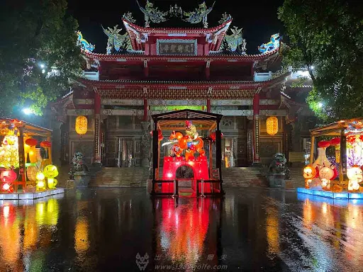 台南龍崎夜空繽紛 空山祭