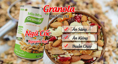 ngũ cốc nguyên hạt granola tại đà nẵng