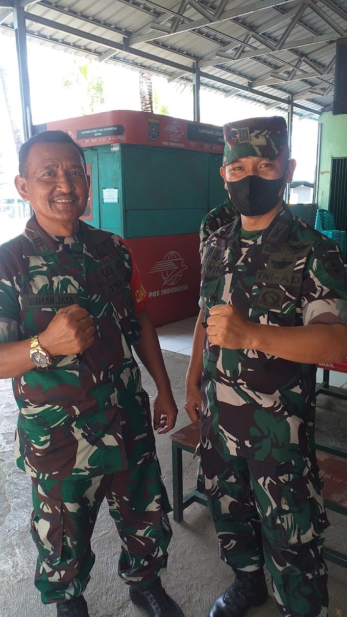 Kapten Inf Maman Jaya Resmi Jabat Danramil 05/Sawangan