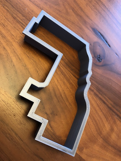 Cookie cutter shaped like Cook County