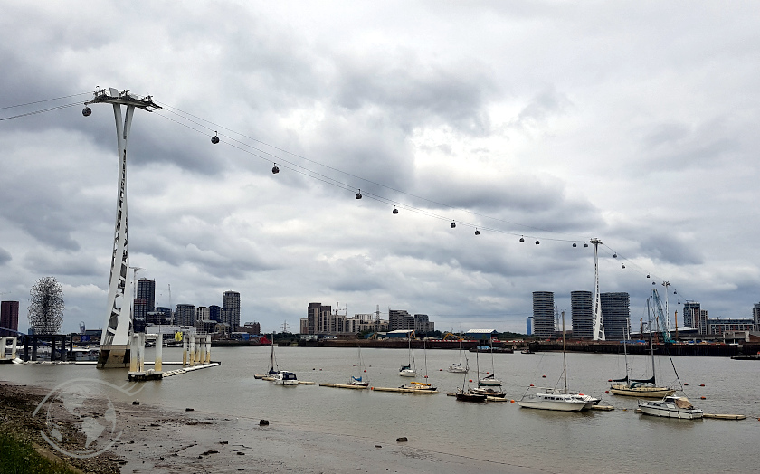 Emirates Air Line - kolejka linowa w Londynie