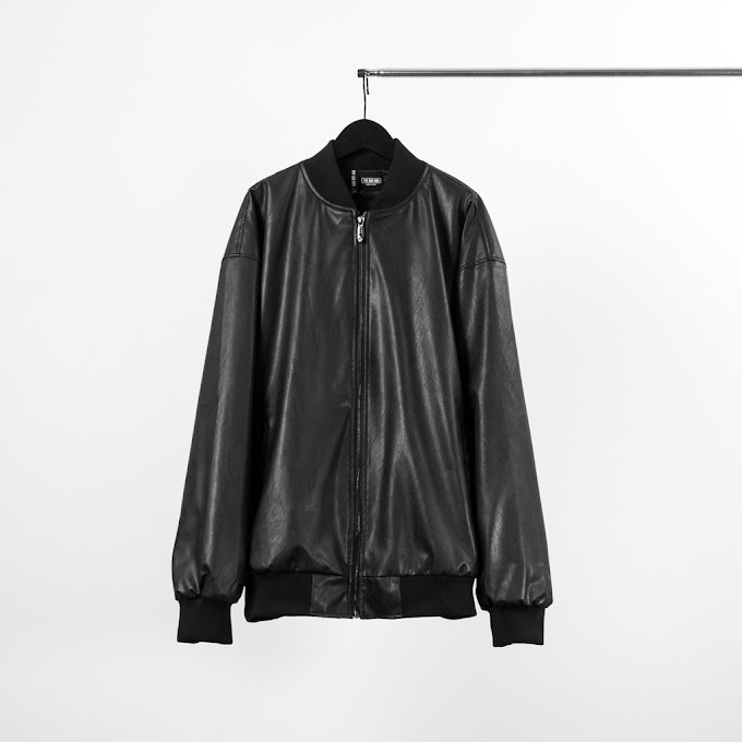 Mall Shop [ thebadgod ] Áo khoác bomber varsity jacket The Bad God Leather