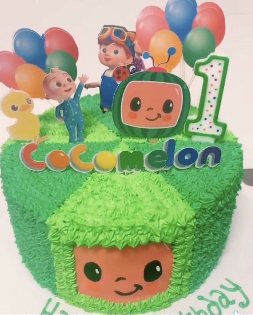cocomelon birthday cake