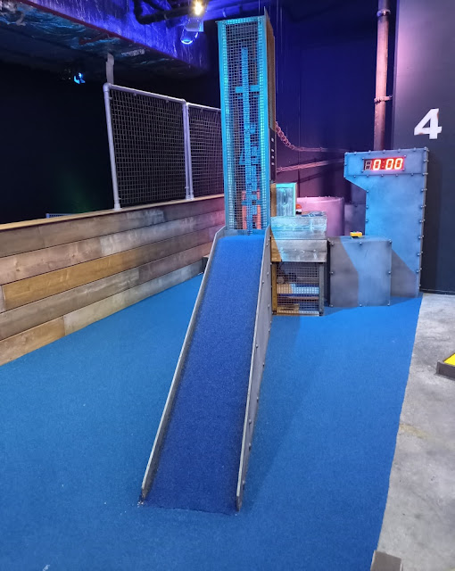 Crazier Golf at Boom: Battle Bar at the Castle Quarter shopping and entertainment centre in Norwich