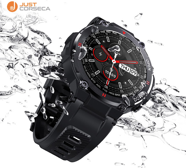 Just Corseca Unveils Salt-Water Resistant Smartwatch for Swimmers, Hikers, and Extreme Sports Athletes