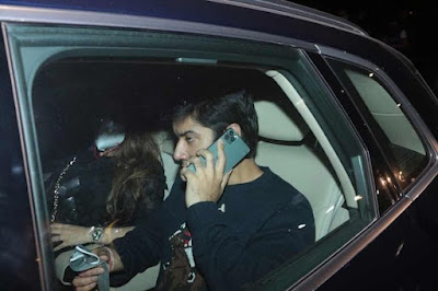 Alia Bhatt, Ranbir Kapoor, Varun Dhawan were snapped at a popular restaurant in Bandra