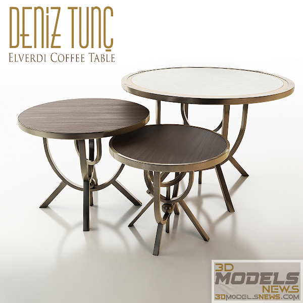 Deniz Tunc Elverdi Coffee Table Model