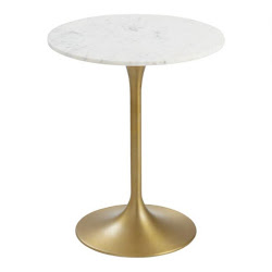 STONE TOPPED TABLE