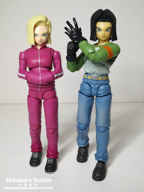 Review de S.H.Figuarts Android 17 y Android 18 - Universe Survival Saga - de Dragon Ball Super - Tamashii Nations