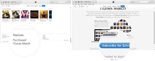 كيفية الحصول على اشتراك iTunes Match على Windows iTunes