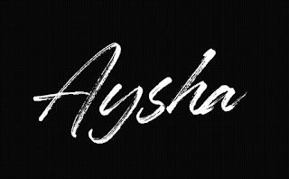 Top 50 Aysha Handwritten Signature