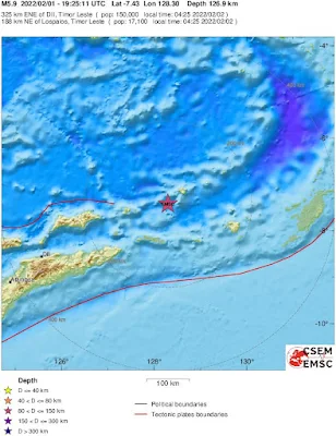 6.2-magnitude quake strikes off eastern Indonesia, no tsunami alert issued