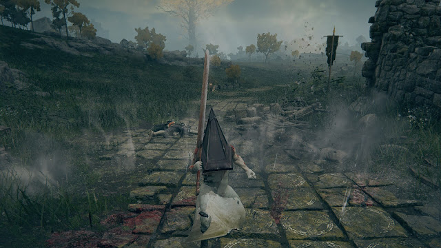 Agora você pode jogar Elden Ring como Pyramid Head de Silent Hill