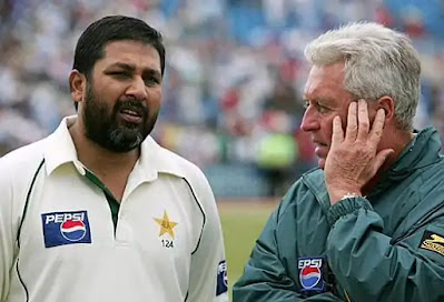 पाकिस्तान टीम के कप्तान रहे इंजमाम उल हक के साथ बॉब वूल्मर