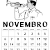 CALENDÁRIO PARA COLORIR 2022 - NOVEMBRO