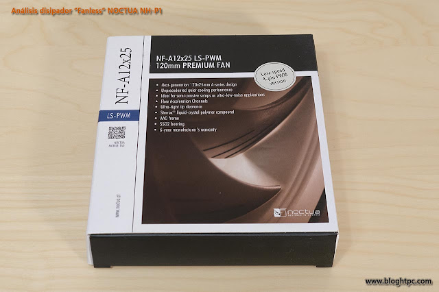 VENTILADOR NOCTUA NF-A12x25 LS-PWM