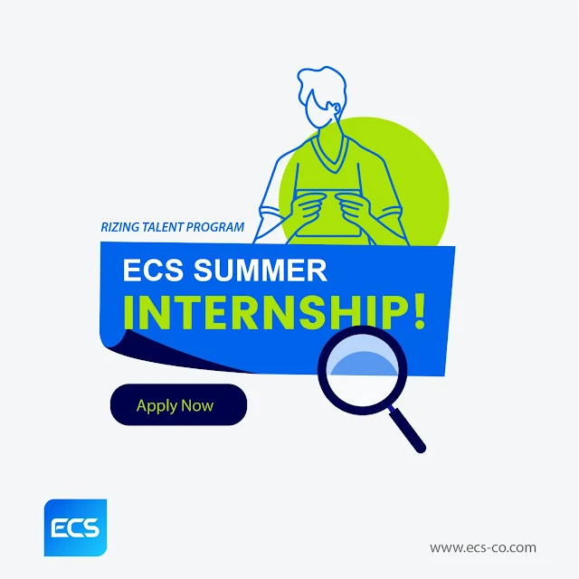 برنامج التدريب الصيفي في شركة خدمات استشارات المشاريع اى سى اس Enterprise Consultancy Services ECS Egypt RIZING TALENT Summer Internship Program
