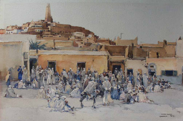 Marché de Ghardaia en Algérie - Isidore Van Mens