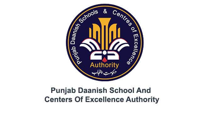 Punjab Daanish Schools & Centers of Excellence Authority Jobs 2022 in Pakistan