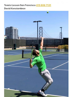 Tennis Lesson San Francisco David Konstantinov