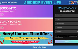 METAVOX Wallet Airdrop of 30K $MTX Token worth $100 USD Free