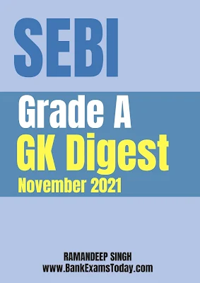 SEBI Grade A GK Digest: November 2021