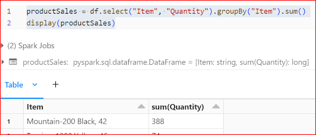 Aggregate databricks pyspark