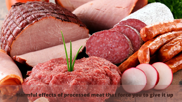Harmful effects of processed meat that force you to give it up