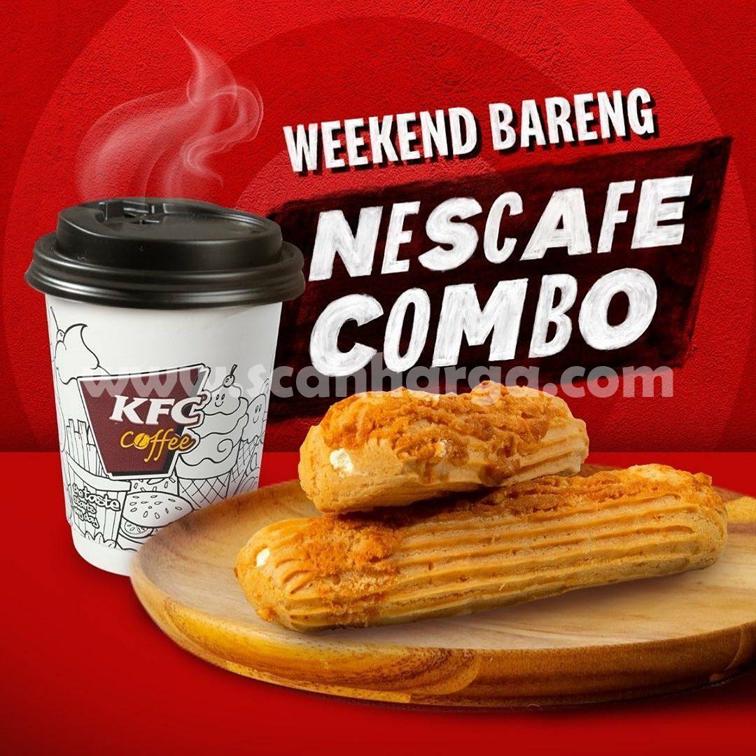Promo KFC NESCAFE COMBO + Creampuff Harga mulai Rp. 20.000