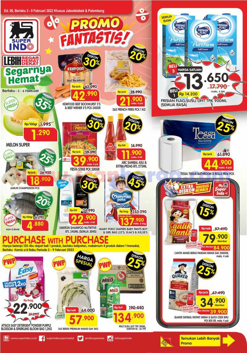 Katalog Promo Superindo 3 - 9 Februari 2022