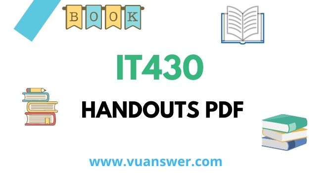 IT430 E-Commerce Handouts PDF