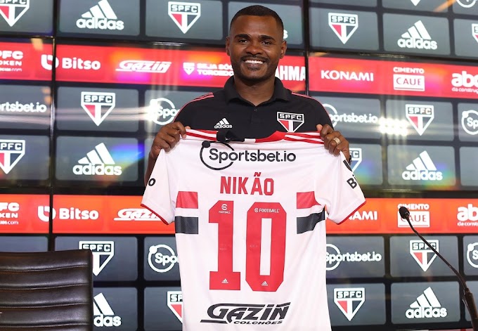 Nikão recebe a camisa 10 e fala sobre a pressão no São Paulo: "Vim preparado para tudo isso"