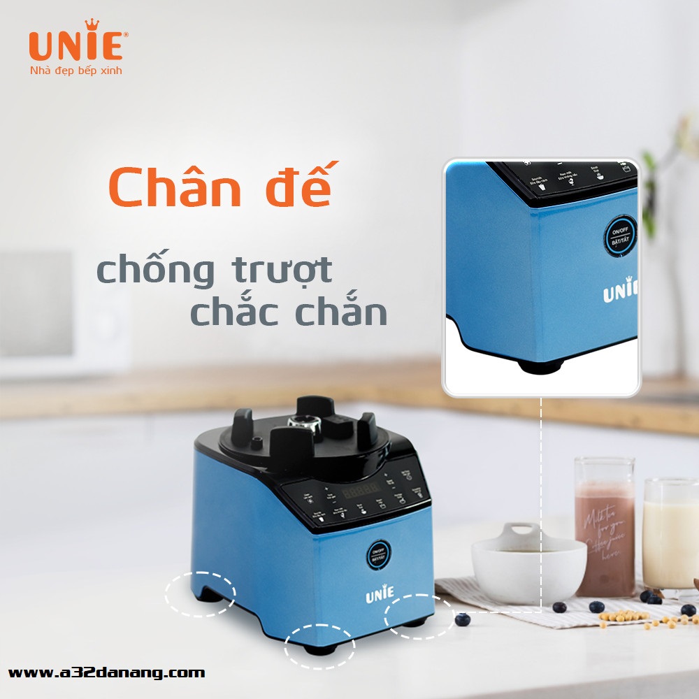 Máy làm sữa hạt UNIE V3 vận hành êm ái