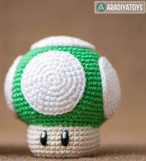 PATRON GRATIS HONGO | SUPER MARIO BROS AMIGURUMI 49823 🍄