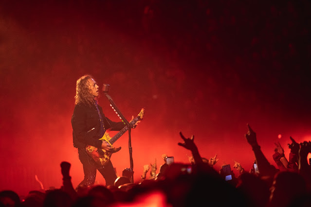 Kirk Hammett of Metallica (Photo: Chase Center)