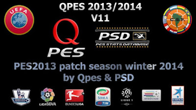 PES 2013 QPES Patch 2013 Season 2013/2014