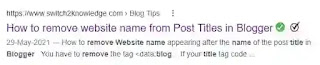 optimizing meta description to show your site in SERP