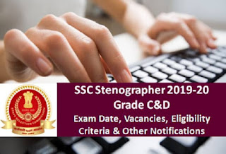 SSC Grade C & D Stenographer Jobs