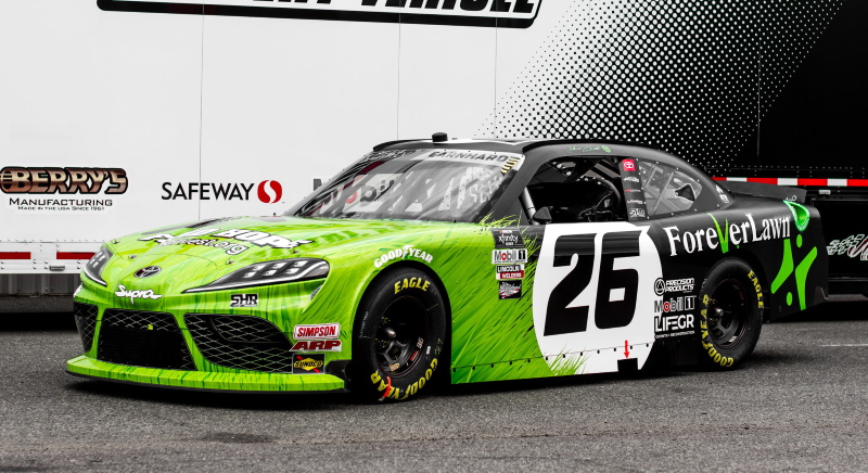 Jeffrey Earnhardt's Xfinity Car Carries a Message of Hope