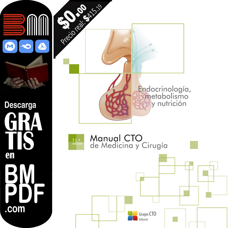 Manual CTO Endocrinología, metabolismo y nutrición 11 edición PDF