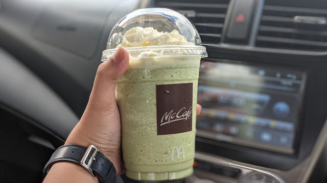 Ice Blended Green Tea Tengah Terbaru Dari McDonalds